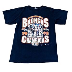 🛍️VINTAGE DENVER BRONCOS 1998 SUPERBOWL CHAMPIONS TEE